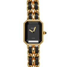 Used CHANEL Premiere XL H0001 Wrist watch Women Black 1