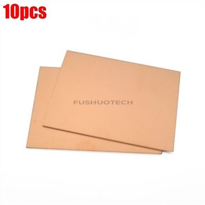 10Pcs 10X15CM 10CMX15CM Single Pcb   Clad Laminate Board Ic New ym #pq