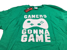 Video Game Shirt Mens Large Gamers Gonna Game Geek Nerds PlayStation Xbox