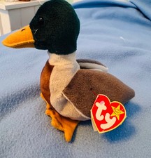 TY jake the duck beanie baby (Rare) error in tag