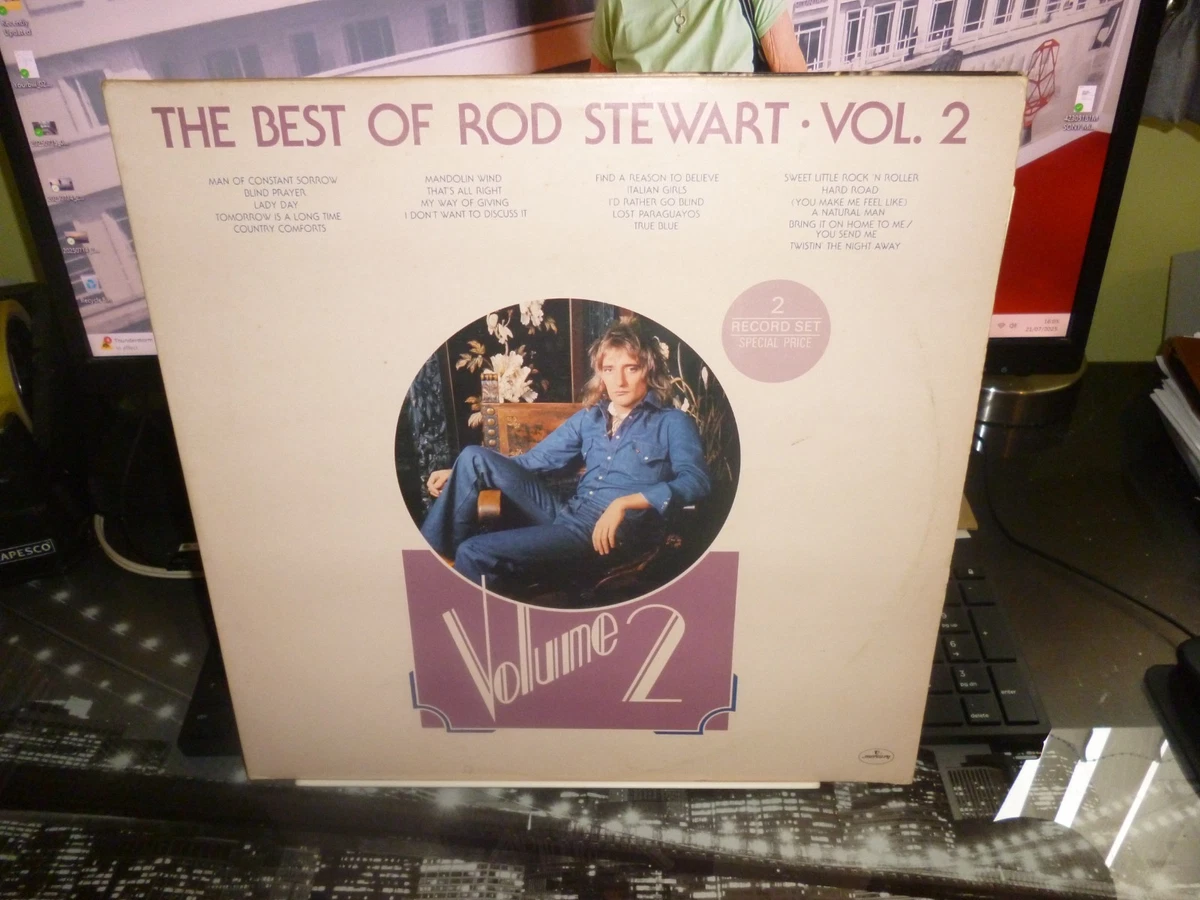 Rod Stewart 近乎完好级别(NM 或M -) 双LP 乙烯唱片| eBay