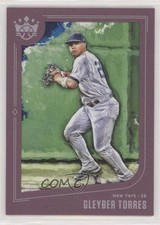 2019 Panini Diamond Kings Player Variation Plum Framed Gleyber Torres #43 0w7