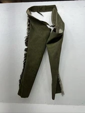 New Green Chap-panel Show Chaps Adjustable Waist 37” N-40