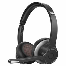 For Samsung Galaxy S20/S21/S22 - Wireless Over-Ear Headphones With Boom