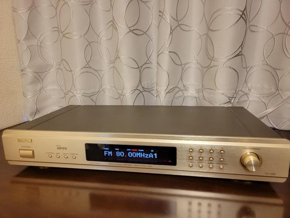 Стереотюнер DENON TU-1500 FM/AM протестирован рабочий сделано в Японии - Изображение 2 из 4