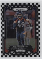 2023 Panini Prizm Black & White Checker Prizm Alex Singleton #84 rp9