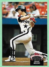 1992 Topps Stadium Club Craig Biggio #200 Houston Astros👍