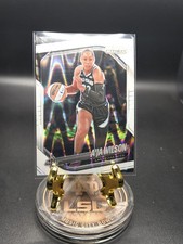 2025 Panini Prizm WNBA - A'ja Wilson #76 White Seismic Prizm