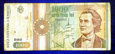 1991 ROMANIA - 1000 LEI - VF+ - SA1