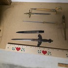 Vintage Lot Of 6 Letter Openers Made In Spain And Germany Used Look At Pictures — photo 5