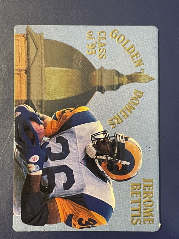 Jerome Bettis 1994 Action Packed #RU944 Prototypes Los Angeles Rams