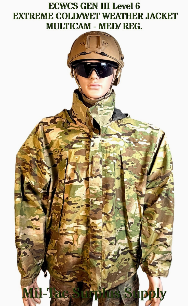 ECWCS GEN III Level 6 EXTREME COLD/WET WEATHER JACKET, MULTICAM