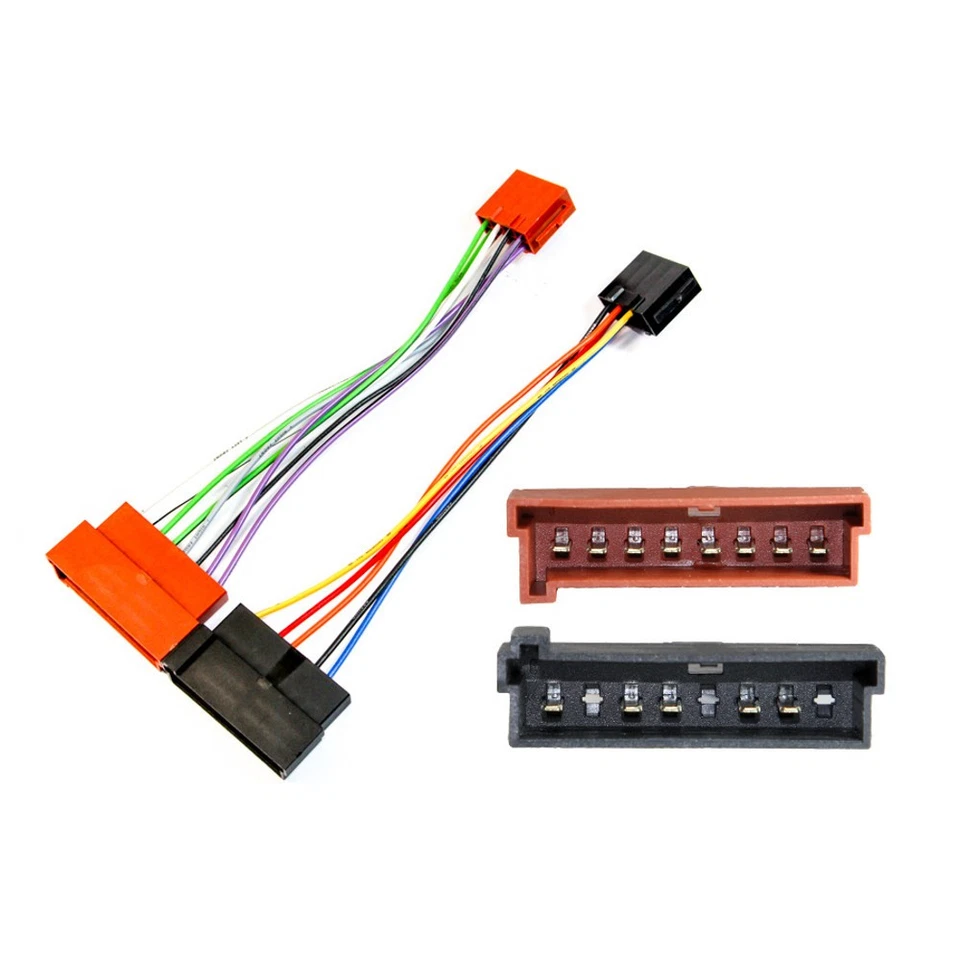 Radio Install Kit For FORD Focus Mk1 Transit Mk6 Fiesta Fascia Keys ISO Aerial - Image 2 of 4