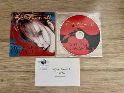 Mylène Farmer CD promo Fuck them All - Photo 1/2