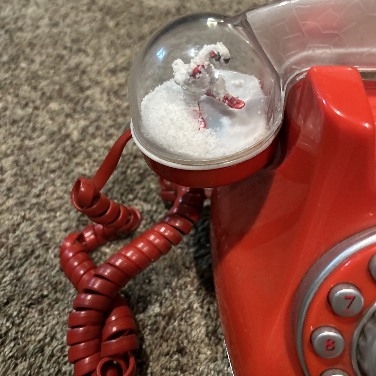 Vintage-Style Coca-Cola Snow Dome Phone (2001) - USED | eBay
