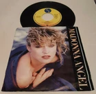 MADONNA ANGEL GERMAN IMPORT PS 7" 45 ViNYL RECORD + LIKE A VIRGIN USA SiRE LABEL
