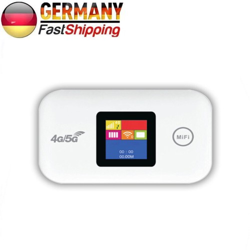 Tragbarer 4G-WLAN-Router, mobiler Hotspot, unterstützt SIM-Karte für unterwegs