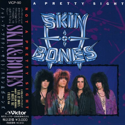ノット・ア・プリティ・サイト/スキン&ボーンズ 日本盤CD SKIN & BONES Not A Pretty Sight JAPAN CD VICP-90 1990 s14360