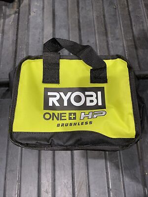 New Ryobi Contractors Canvas Green Wide Mouth Multi purpose Tool Bag Case 3 Pack 