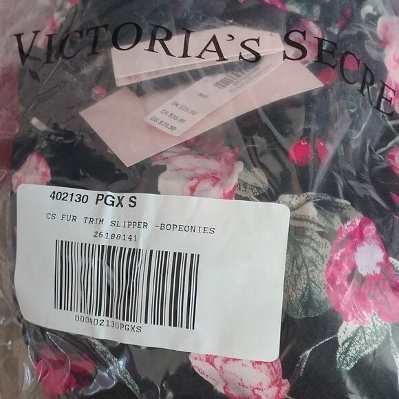 Zapatillas de satén Victoria’s Secret Signature, talla pequeña Foto 3 de 4