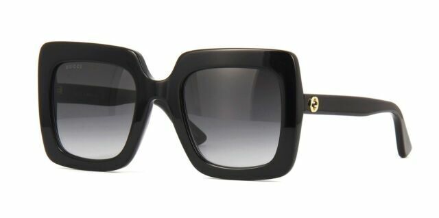 gucci women's black sunglasses