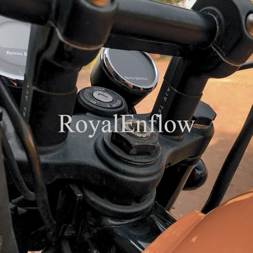 Fit For Royal Enfield Premium Handle Bar Riser for METEOR 350 - - Foto 6 di 9