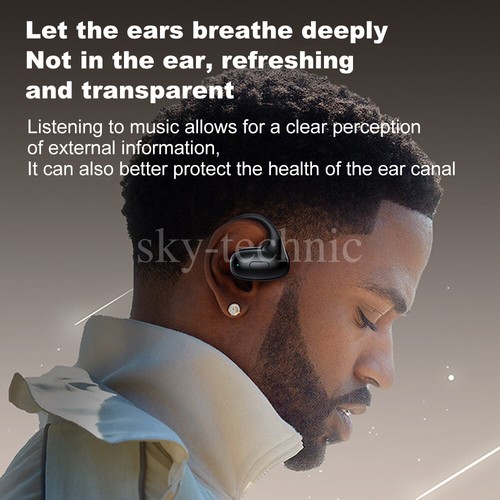 Wireless Bluetooth Headset Mobile Phone Hands Free Earpiece for Samsung iPhone - Bild 7 von 27