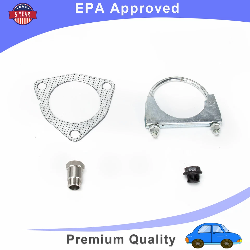 Convertidor catalítico trasero para 97-05 Ford E150 E250 E350 E450 E250 5,4/6,8 L 3 pernos Foto 4 de 4