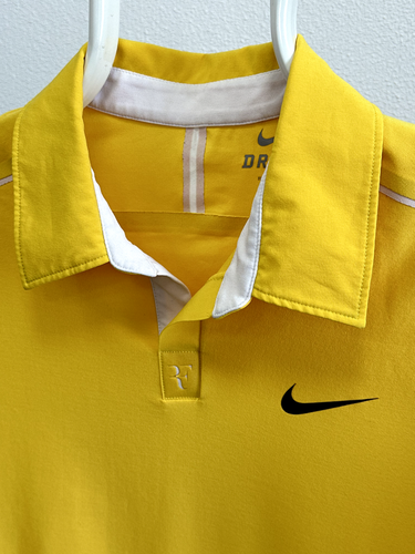 RF Nike Roger Federer 2011 Polo Indian Wells Tennis Shirt 404673-703 size S - Picture 2 of 9