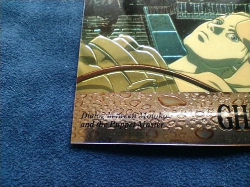 GHOST in the SHELL "Dialogo tra Motoko..." AMADA 1997 Carte Cromo Giappone - Foto 4 di 10