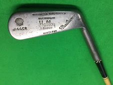 " Faux Wood" Shaft Golf Club Jigger Halley Co London Rustless Straightaway HD125