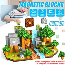 Magnetic Blocks Build Cubes Magnet World Set ...