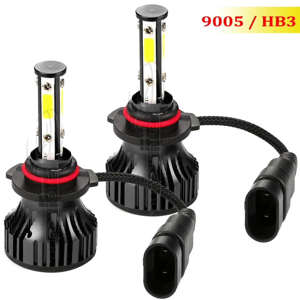 Kit combo de lâmpadas de neblina Hi/Lo farol de LED para Saturn Outlook 2007-2010 6000K - Imagem 4 de 4