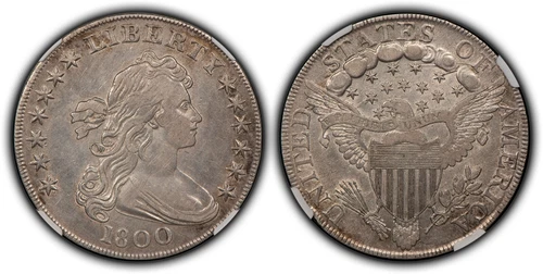1800 $1 Draped Bust Silver Dollar - Looks Original - NGC XF Details - SKU-B3752