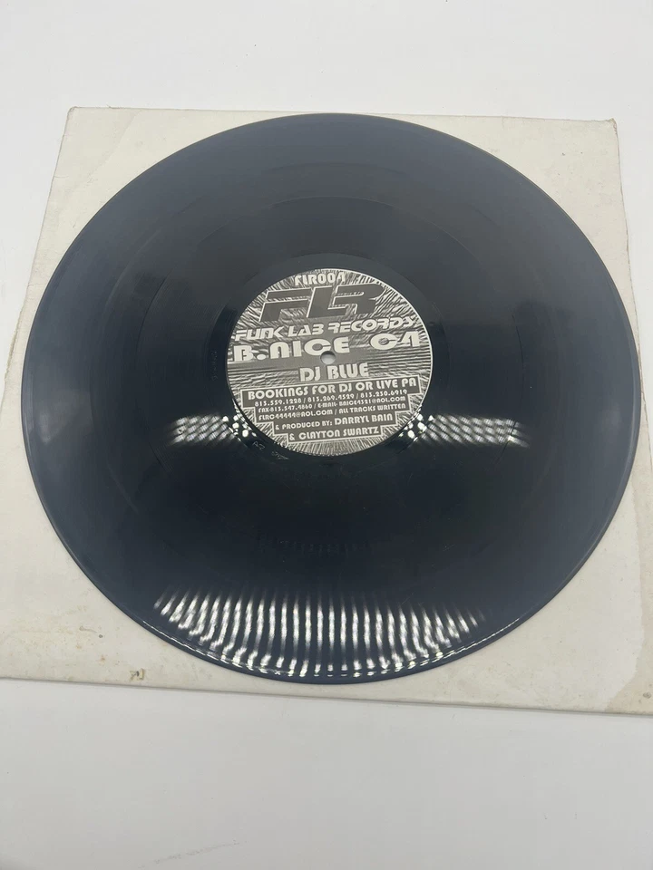 B-Nice & C4 I Am Electro 4 Track 12" Vinyl. VG+ Breaks - Image 3 of 4