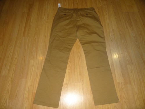 Herren Größe 38 x 34 hellbraune khakifarbene Hose von Old Navy *NEU MIT ETIKETT* - Bild 4 von 5