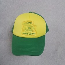 Stranger Things Camp  85 Know Where Hat Funko Trucker Green Snapback NWT