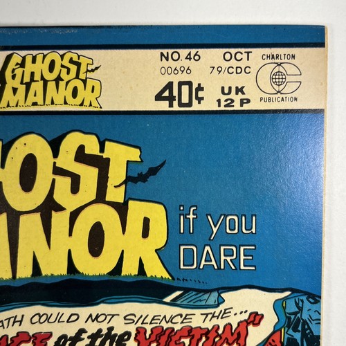 Ghost Manor #46 Charlton Comics 1979, Vol. 2 Horror, Arte Steve Ditko, Edad de Bronce - Imagen 3 de 9
