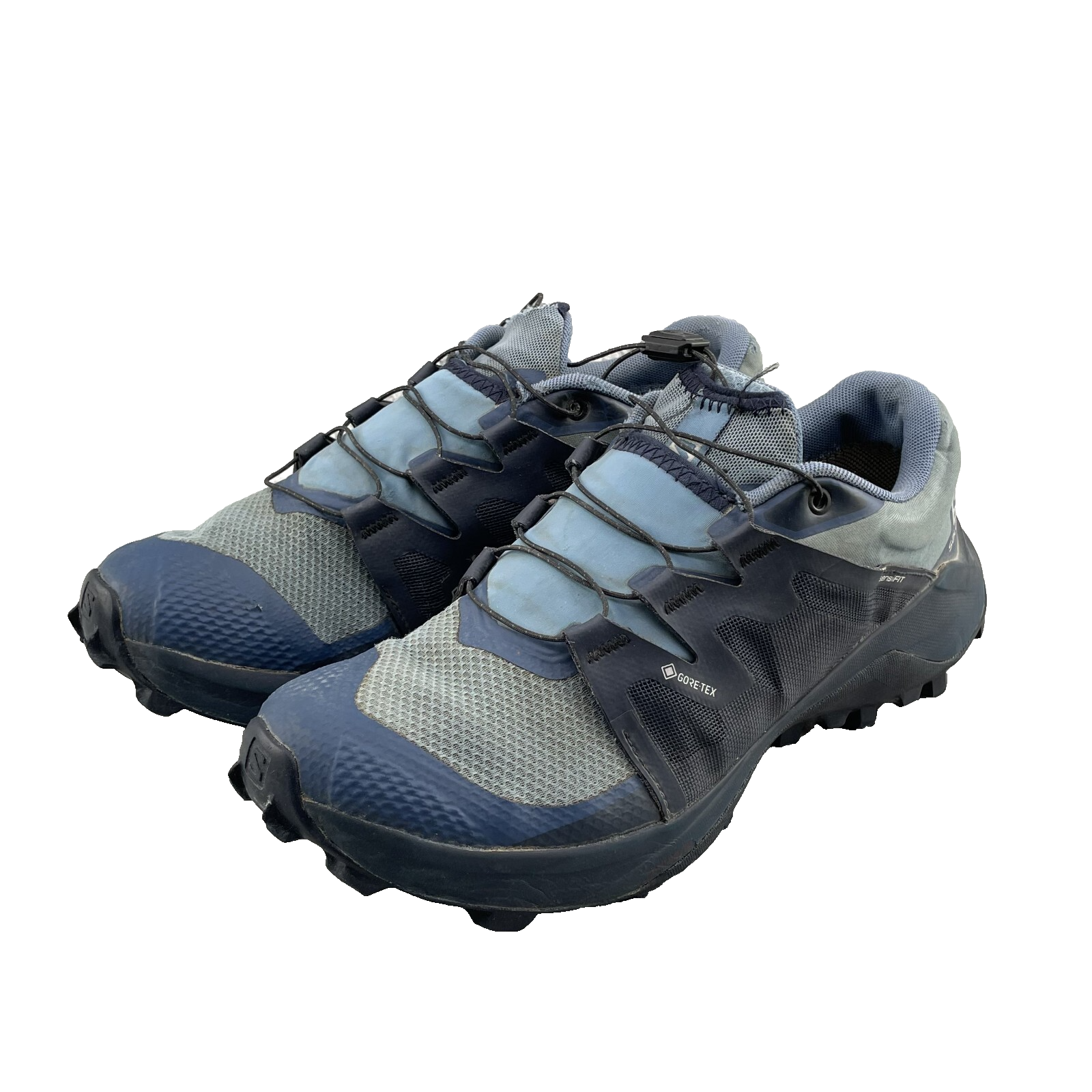 Scarpe da corsa Salomon Wild Cross Trail donna 7 5 blu escursionismo Gorpcore outdoor