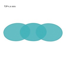 20pcs 9um Optic Fiber Diamond Lapping Film/Round Disk Fiber Optic Polishing Film