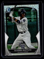 2023 Bowman Chrome Prospects MEGA BOX MOJO Bladimir Restituyo Colorado Rockies
