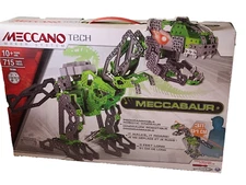 Meccano Tech Meccasaur Programmable Robotic Dinosaur 16304 S.T.E.M. 715 Pieces