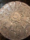 ANTIQUE BRILLIANTLY  CUT CRYSTAL COVERED ROUND JAR  MADE IN CZECHOSLOVAKIA — photo 2