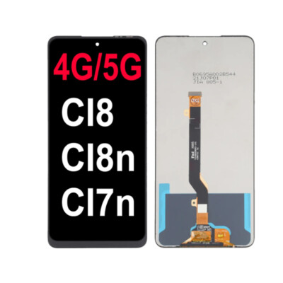 For Tecno Camon 19 Pro 5G CI7 / 4G CI8 CI8n LCD Display Touch Screen Digitizer
