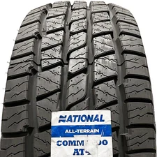 Tire National Commando AT4S 245/75R16 Load E 10 Ply AT A/T All Terrain