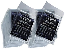 35pt One Touch Card Holder (50 Pack!) Magnetic Trading Sleeves Protector Cases