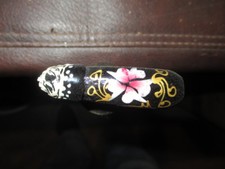 MW.A485: UNIQUE SMALL HAND PAINTED PENIS FOLK ART HANDLE ASH WALKING STICK CANE
