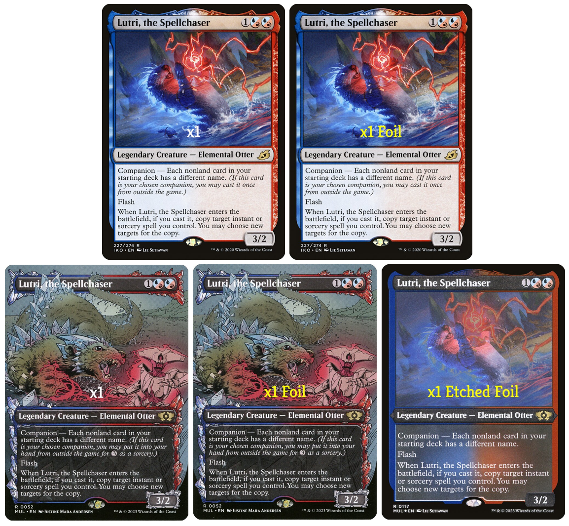 MTG IKO MUL Lutri, the Spellchaser MINT (SELECT) | eBay