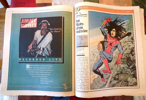 Vint. Rolling Stone Magazine-Oct. 1976 #223-Elton John-Jimmy Reed Dies-John Dean - Picture 16 of 21