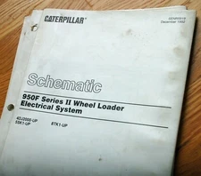 Caterpillar 950f Wheel Loader Electrical System Wiring Schematic drawing manual